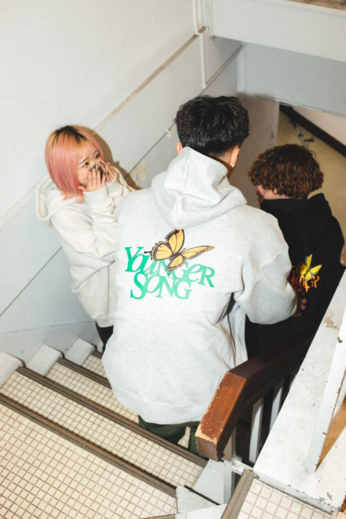 YS butterfly  logo  hoodie