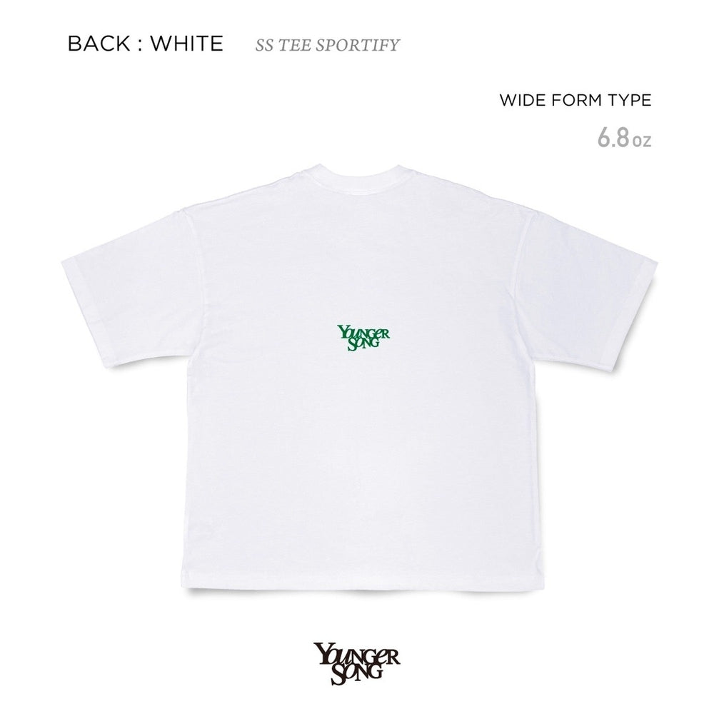 YN. CREW NECK SS-2 白L｜ファッション