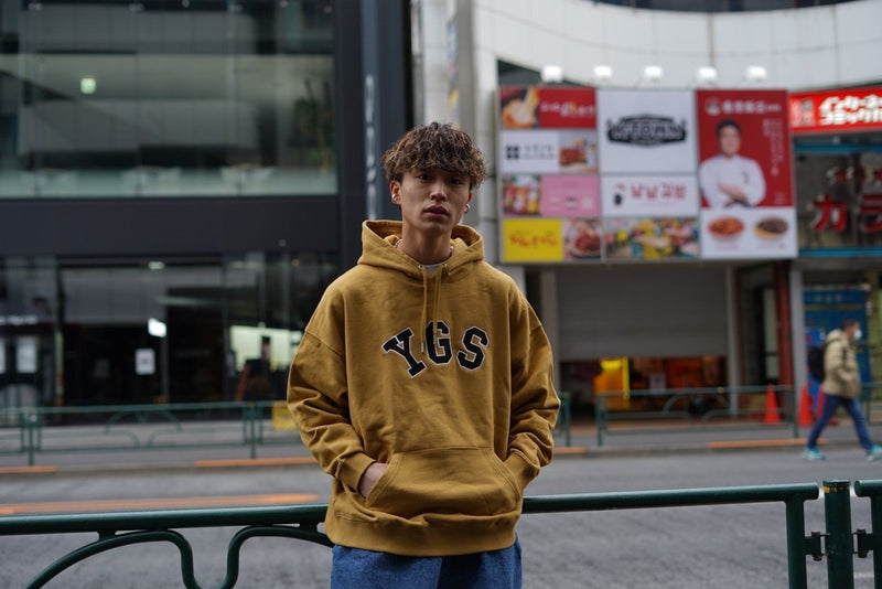 YGS LOGO HOODIE [AZR-YNG-0002-065]