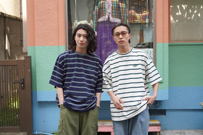 BIG BORDER SS TEE [AZR-YNG-0001-010]