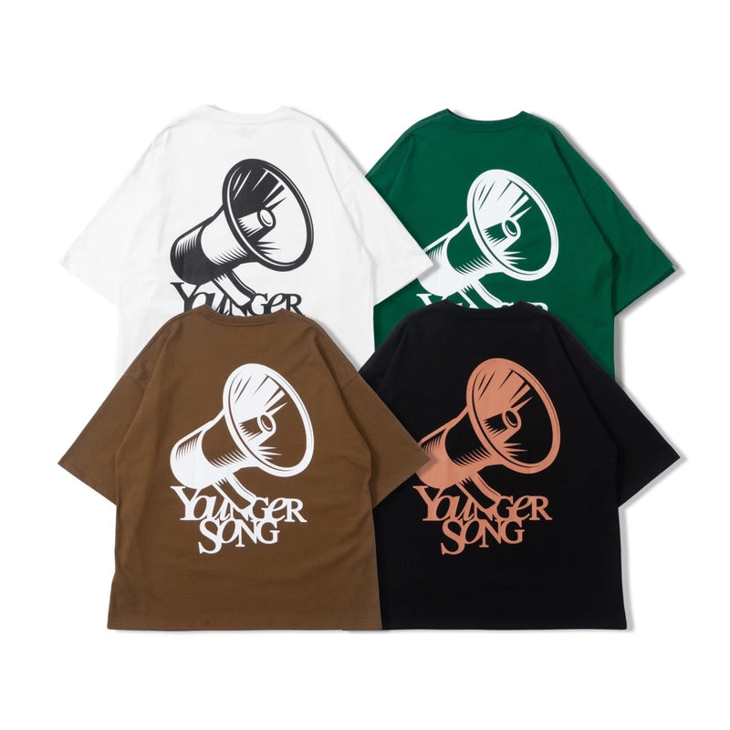 MEGA PHONE LOGO SS TEE [AZR-YNG-0008-010]