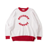 student apathy circle logo knit 【SA0181】