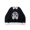 Headphones logo knit polo ［AZR-yng-0001-01］