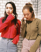 finger hole cropped tops【azr-hth-0001-029】