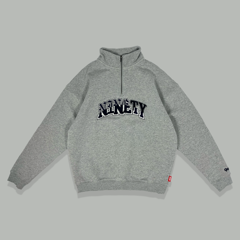 Collage Logo Half-zip Sweat – YZ Collage Logo Half-zip Sweat – YZ