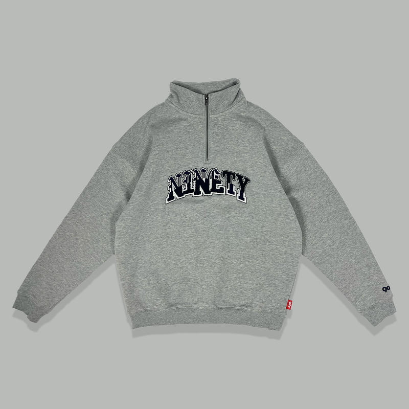 Collage Logo Half-zip Sweat – YZ Collage Logo Half-zip Sweat – YZ