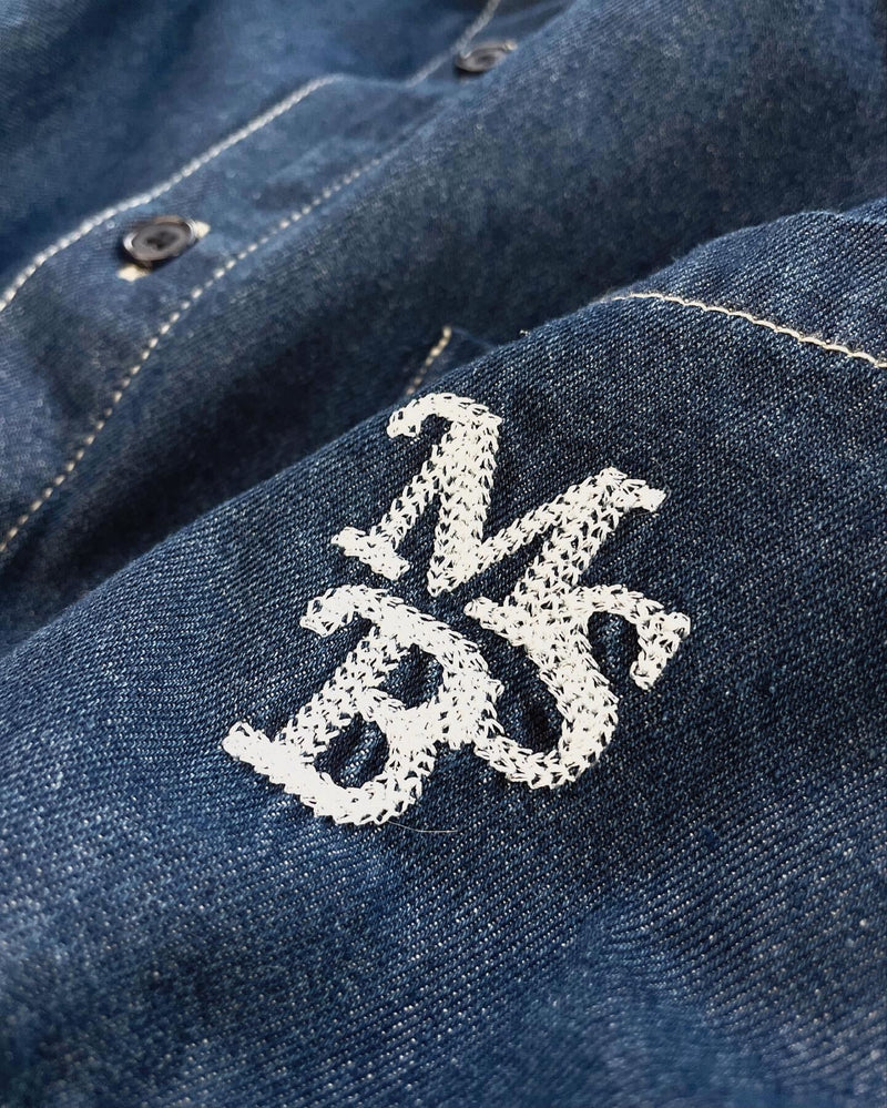 MSB chain stitch denim shirt
