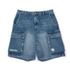 MSB LOGO DENIM SHORTS