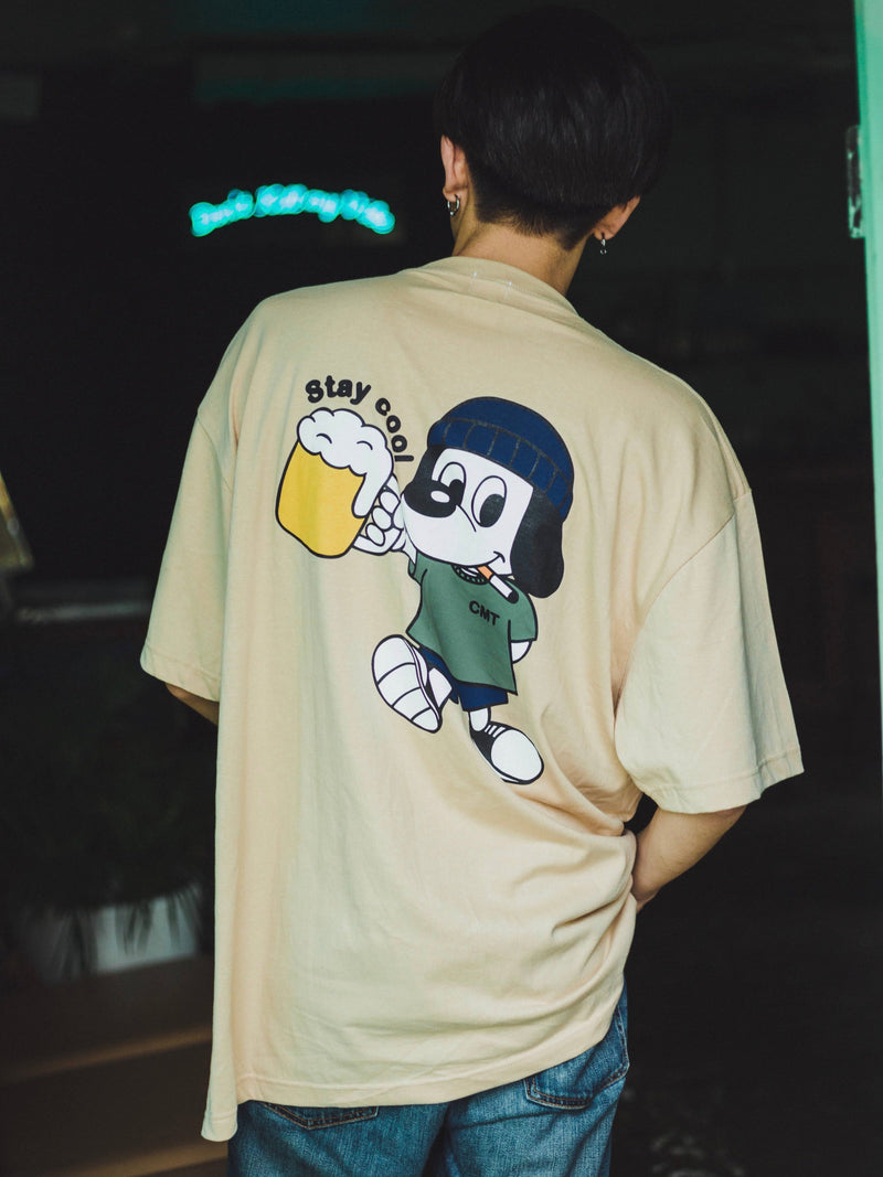centimeter beer "stay cool" tee