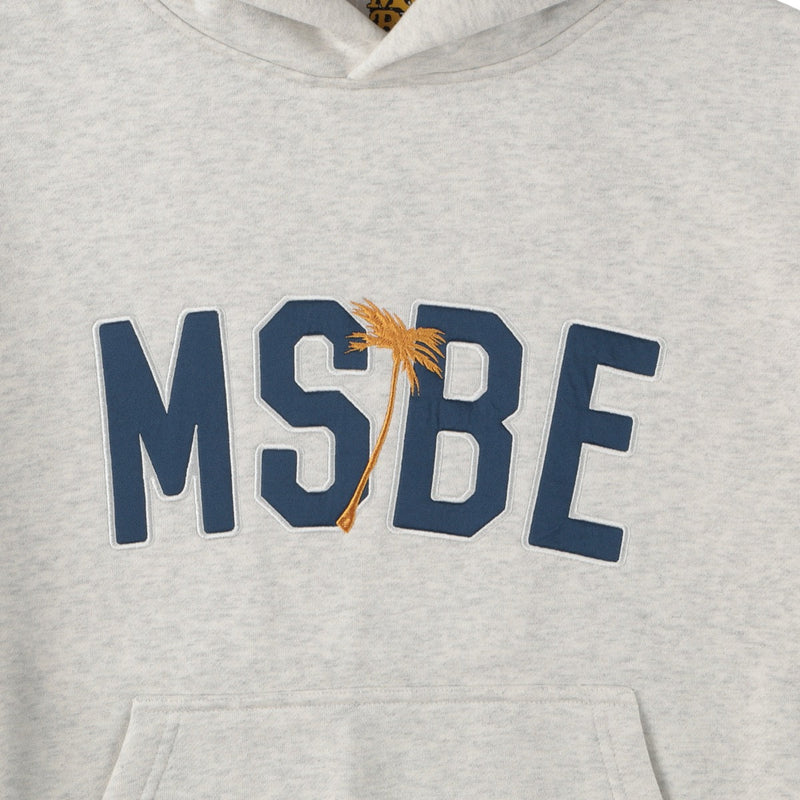 MSBE college satin logo hoodie – YZ