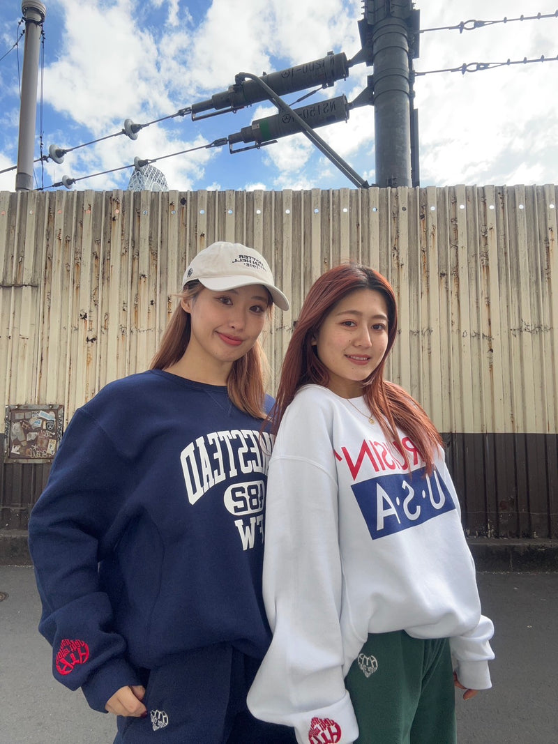 RUSSELL✖HTH collabo college sweat – YZ