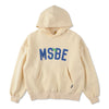 MSBE College Satin徽標連帽衫