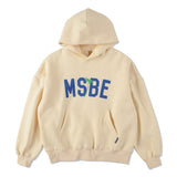 MSBE college satin logo hoodie