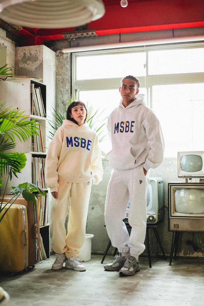 MSBE college satin logo hoodie – YZ