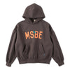 MSBE College Satin徽標連帽衫