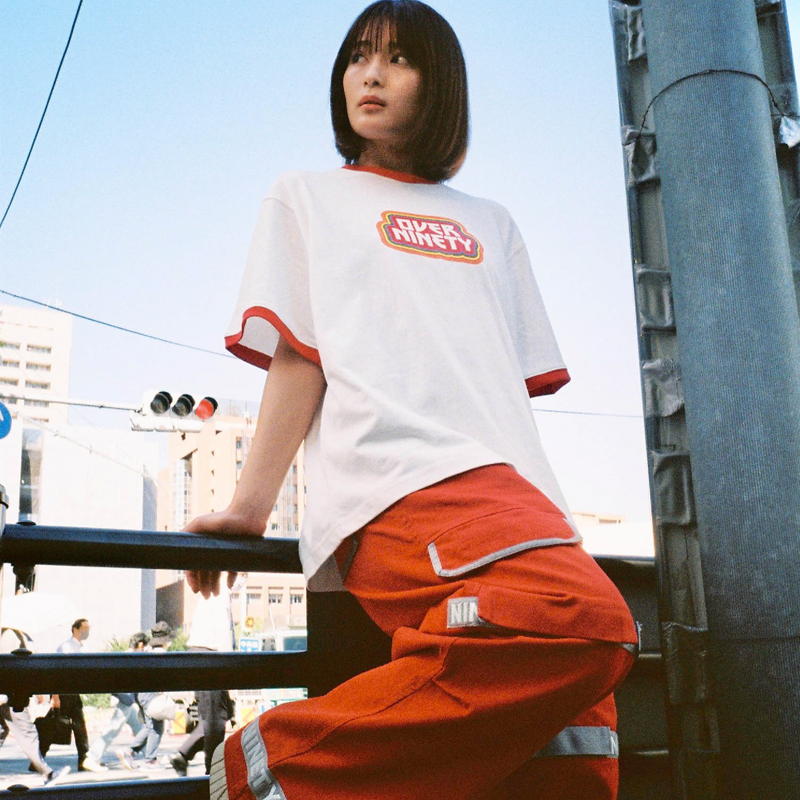 FUGAクロス ロンt 9090 × over print Ringer Tee – YZ